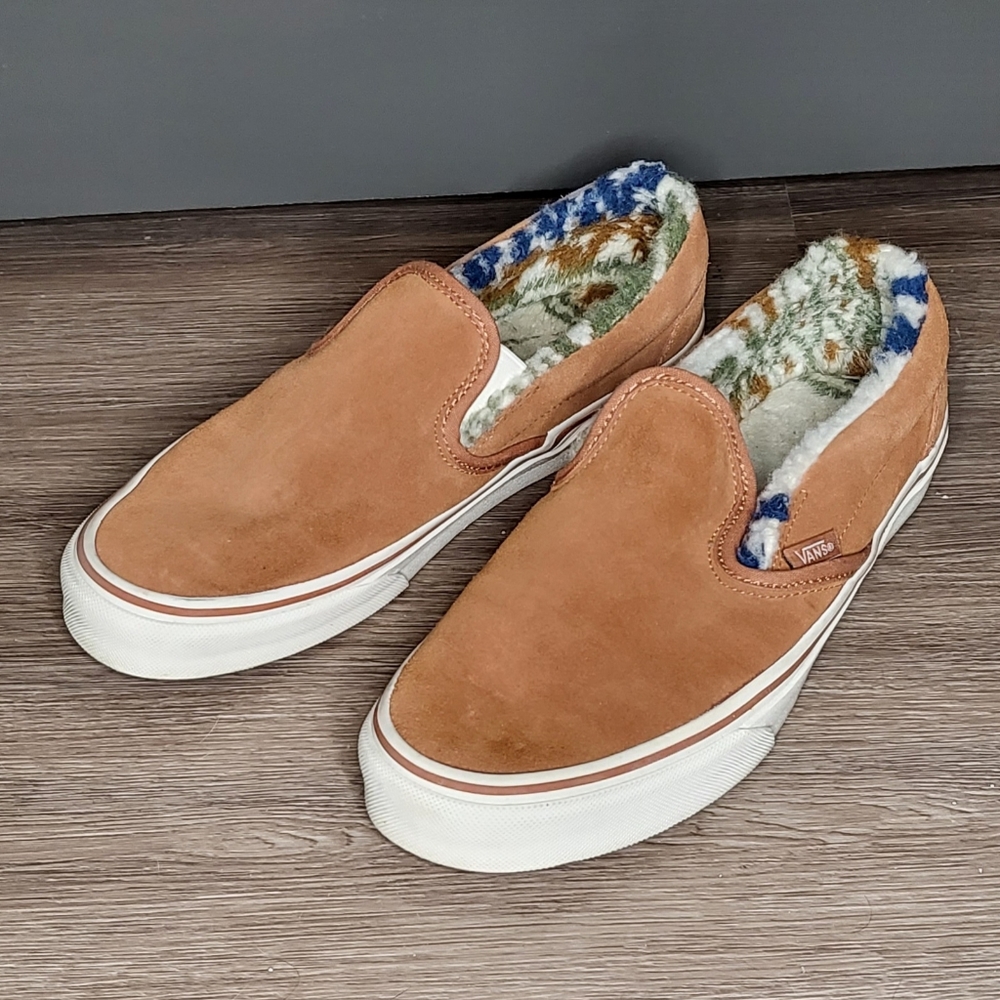 Vans Suede Sherpa Classic Slip-On